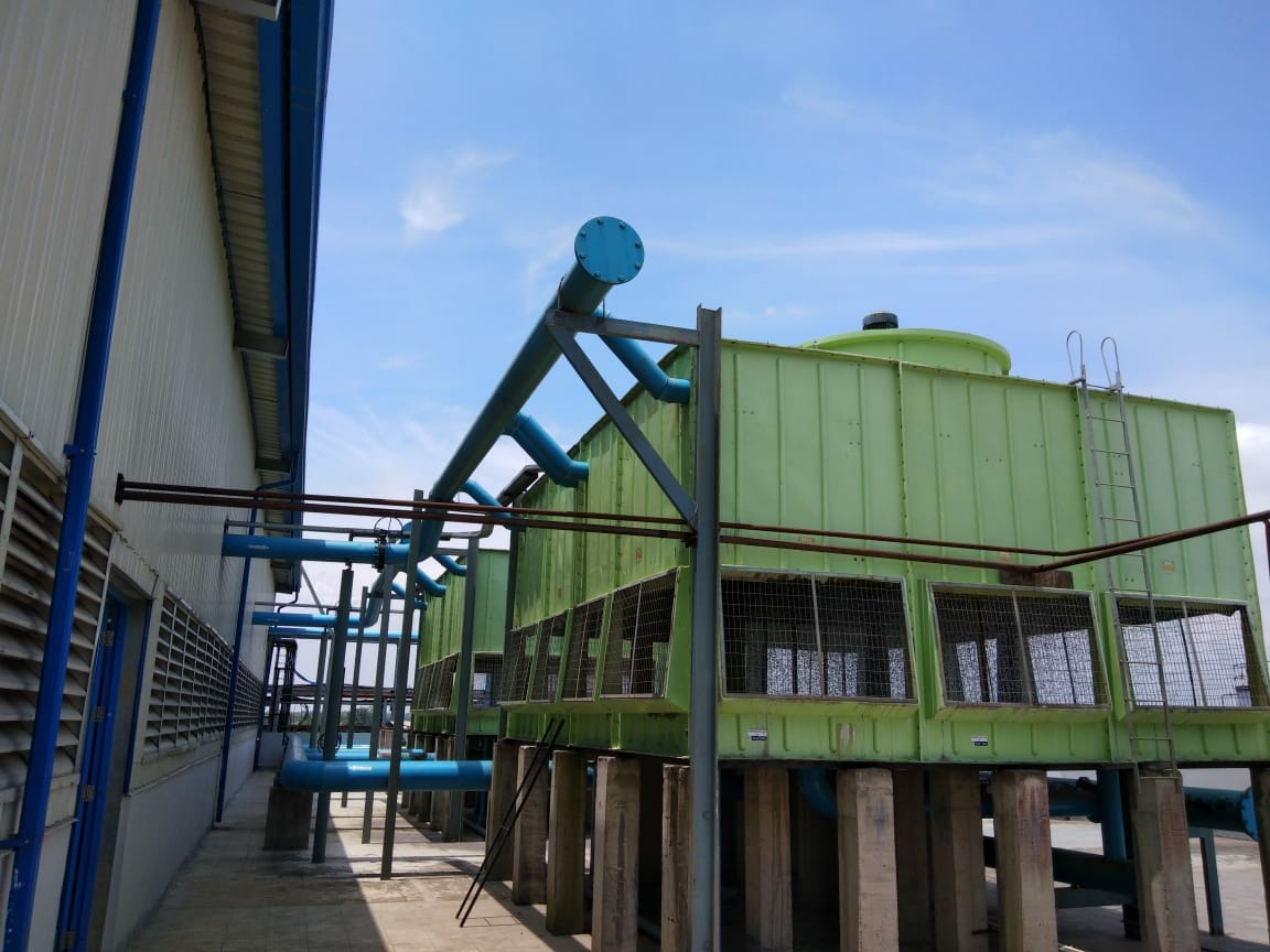 Industrial HVAC plant